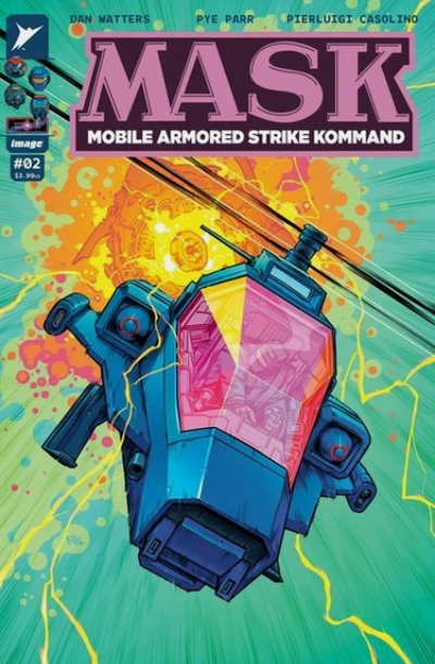 M.A.S.K. #2 Cover A Pye Parr