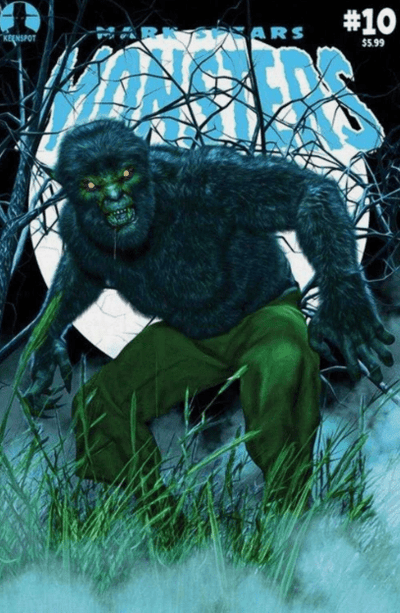 Mark Spears Monsters #10 Cover A Mark Spears Claws Out