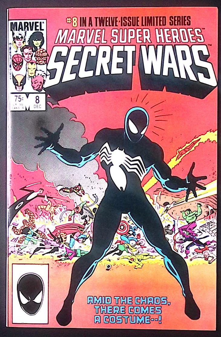 Marvel Super Heroes Secret Wars #8 NM- – 1st Black Suit Spider-Man