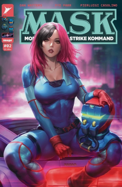 M.A.S.K. #2 Cover B Kendrick Kunkkalim Variant
