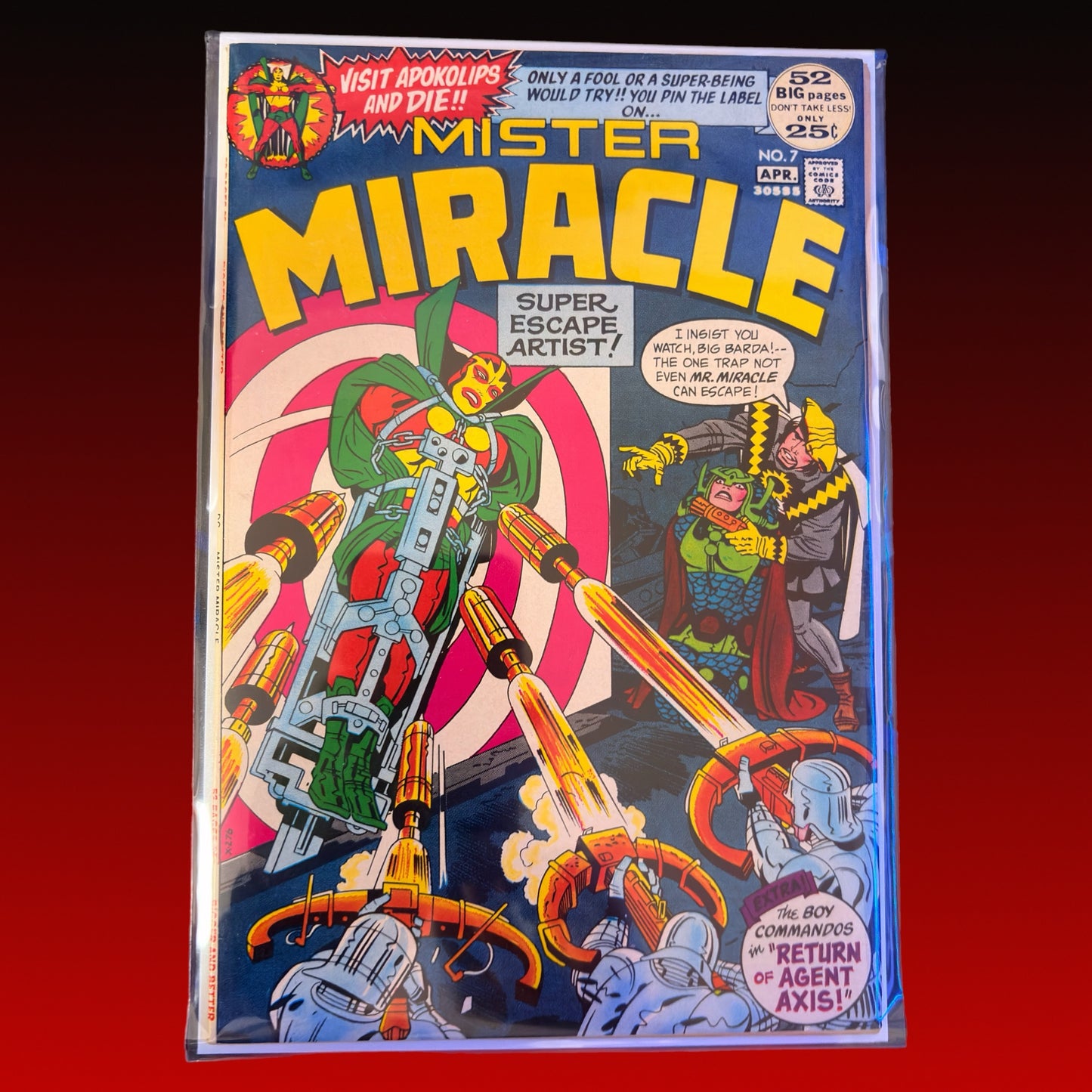 Mister Miracle #7 (1972) — VF‑ (7.5) – for Comic Collectors | Redsters Comics UK