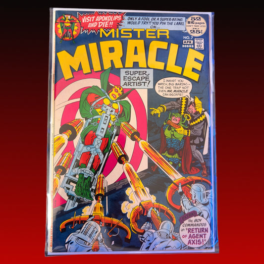 Mister Miracle #7 (1972) — VF‑ (7.5) – for Comic Collectors | Redsters Comics UK