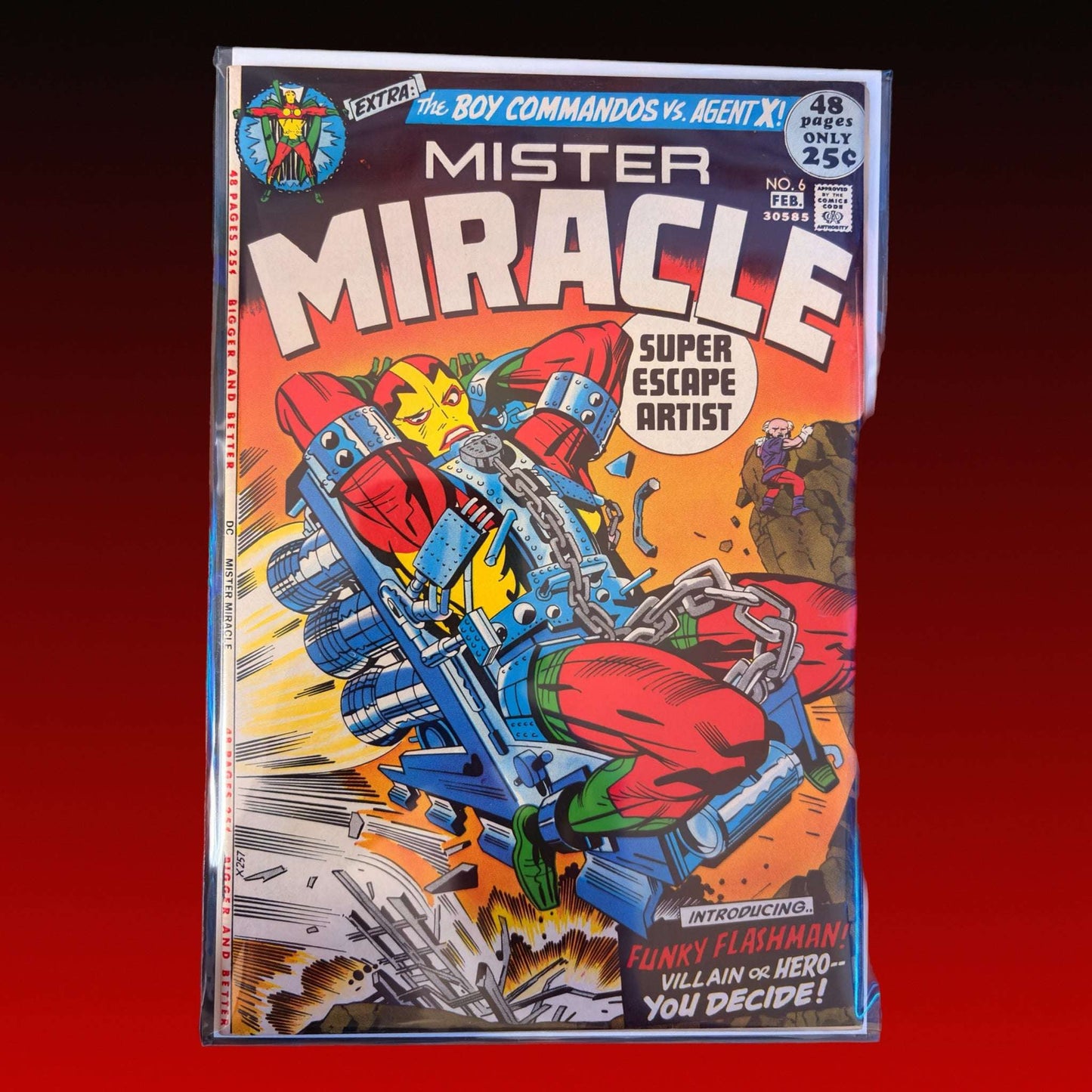 Mister Miracle #6 (1972) — VF- (7.5) 40 Vintage Comics UK | Key Marvel & DC Issues from Silver & Bronze Age Redsters Comics Redsters Comics