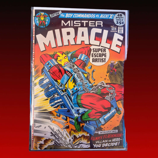 Mister Miracle #6 (1972) — VF- (7.5) 40 Vintage Comics UK | Key Marvel & DC Issues from Silver & Bronze Age Redsters Comics Redsters Comics