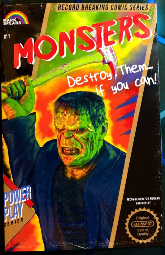 MARK SPEARS MONSTERS #1 3RD PRINT FRIDAY THE 13TH NES VIDEO GAME HOMAGE 1:20 34 Exclusive Comics | US Variants Shipped from the UK Redsters Comics Redsters Comics