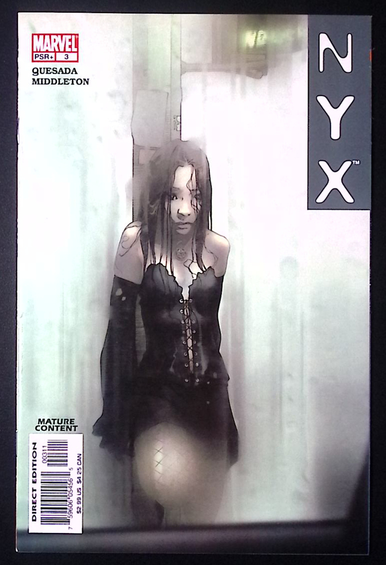 NYX #3 – 1st Appearance of X-23 – Estimated VF/NM to NM-