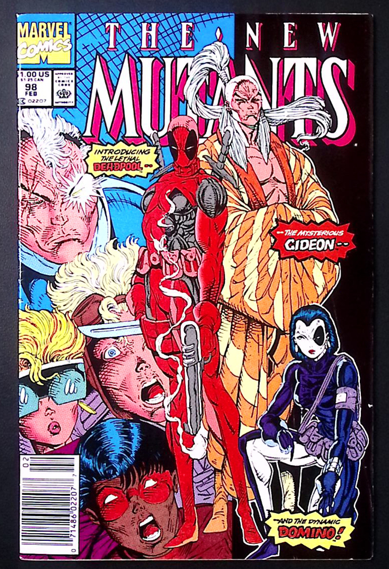 New Mutants #98 – 1st Appearance of Deadpool – Estimated VF – Newsstand