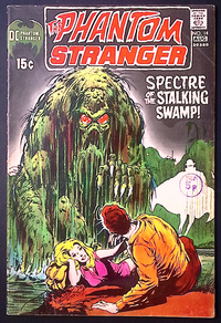 Phantom Stranger #14 1971 DC Comics Proto Swamp Thing Neal Adams Cover VG+