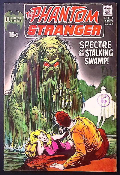 Phantom Stranger #14 (1971) – Proto Swamp Thing Key – Neal Adams Cover – VG+