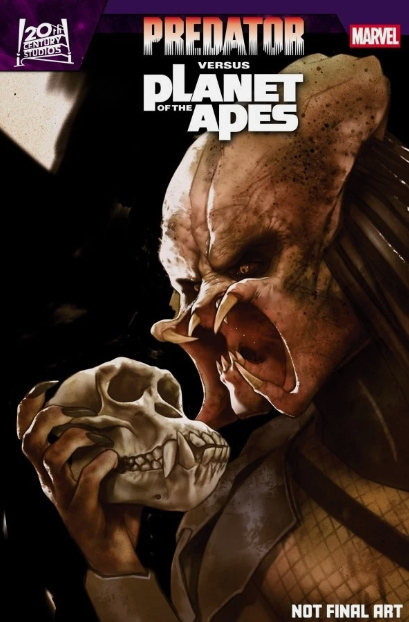 Predator vs. Planet of the Apes #1 – Cover B Oliver Foil Variant – Marvel Comics – 2026