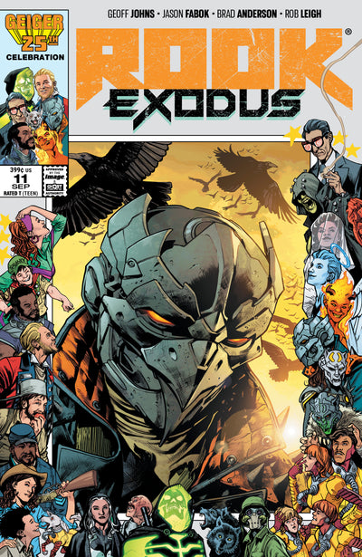 Rook Exodus #11 Cover D Bryan Hitch & Brad Anderson Geiger #25 Anniversary Variant