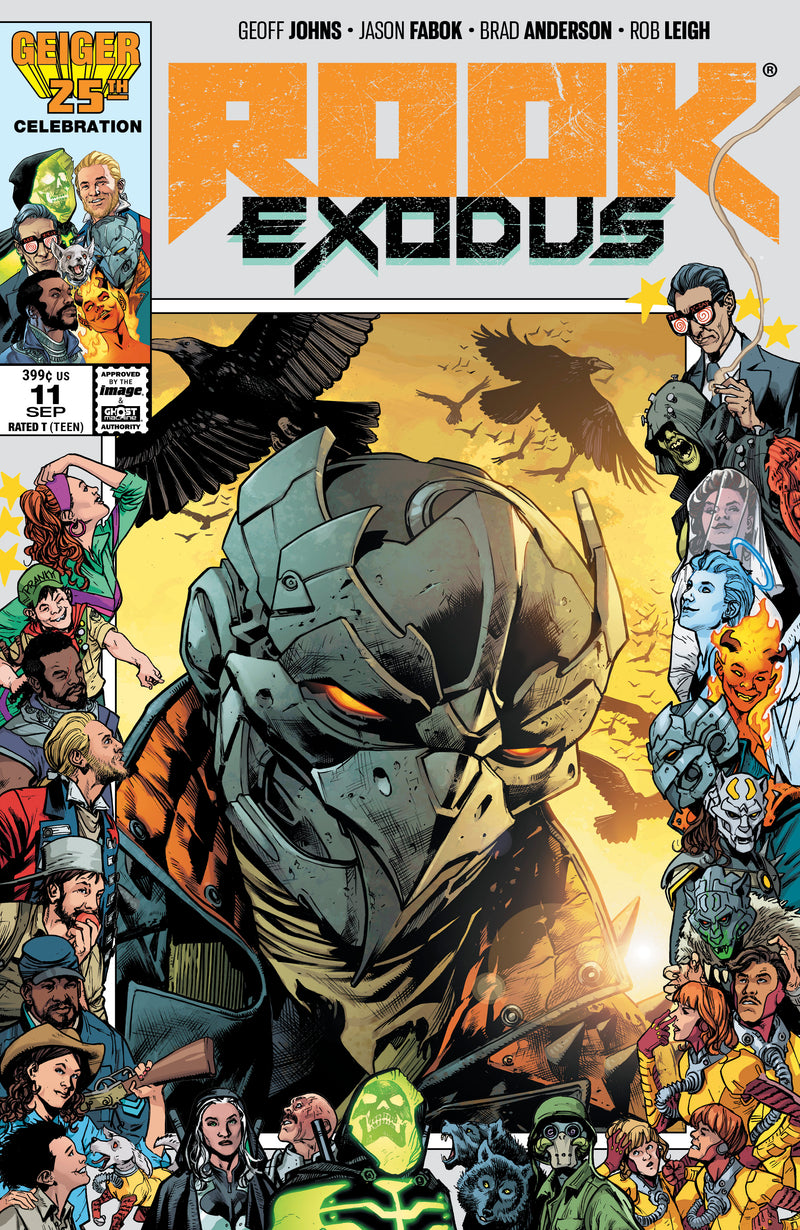 Rook Exodus #11 Cover D Bryan Hitch & Brad Anderson Geiger #25 Anniversary Variant
