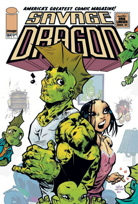 SAVAGE DRAGON #284 CVR C ADAM ARCHER VAR (MR)