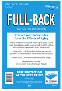 Full-Backs - Silver/Golden Comics - 35pt - fits Standard – for Comic Collectors | Redsters Comics UK