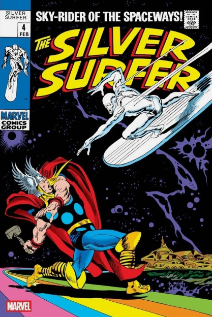 Silver Surfer #4 Facsimile Edition Foil