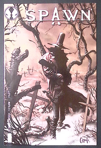 Spawn #174 raw comic estimated VF/NM first appearance and origin of Gunslinger Spawn Image Comics 2008