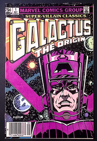 Super-Villain Classics #1 Galactus the Origin 1983 Canadian Price Variant Marvel Comics VG/FN