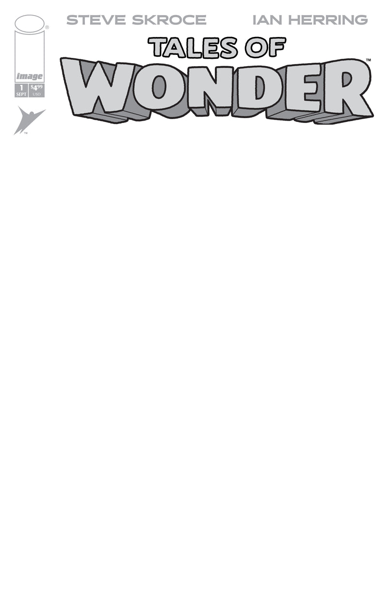 Tales of Wonder #1 (of 5) Cover G Blank Sketch Variant