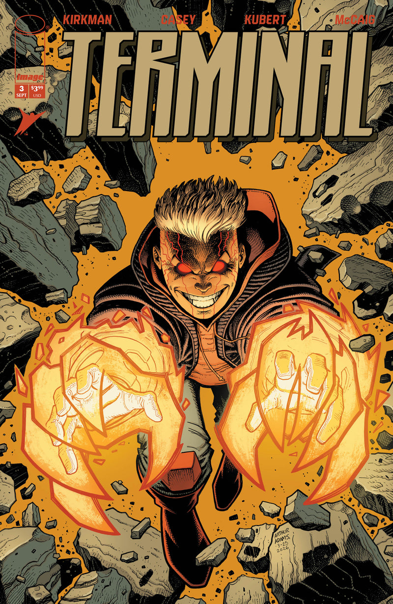 Terminal #3 Cover C Arthur Adams & Dave Mccaig Variant (Mr)