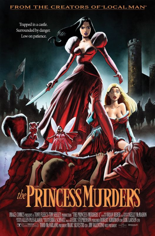 THE PRINCESS MURDERS #1 CVR C TIM SEELEY & ALLEN PASSALAQUA ARMY OF DARKNESS HORROR HOMAGE VAR