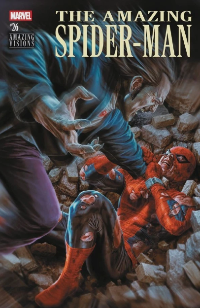 The Amazing Spider-Man #26 Lee Bermejo Amazing Visions Virgin Variant