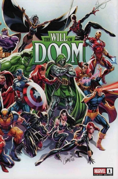 The Will of Doom #1 J. Scott Campbell Wraparound Variant