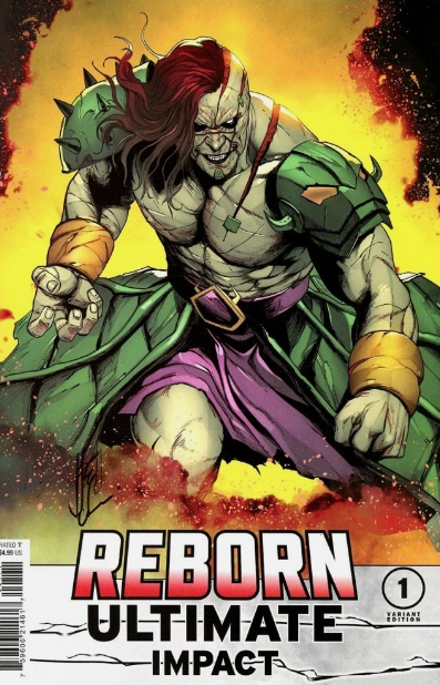 Ultimate Impact Reborn #1 Cover  Caselli  Variant