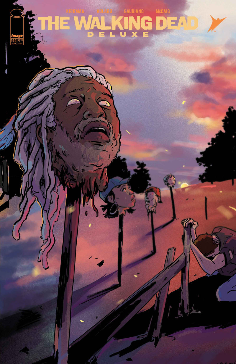 Walking Dead Deluxe #144 Cover C Liana Kangas Connecting Cover Variant (Mr)
