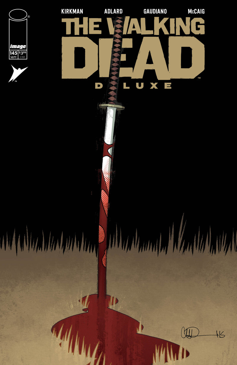 Walking Dead Deluxe #145 Cover B Charlie Adlard & Dave Mccaig Variant (Mr)