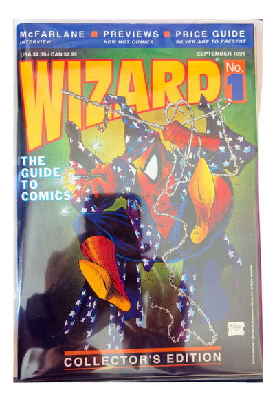 Wizard #1 – Collector’s Edition (1991) – Todd McFarlane Cover