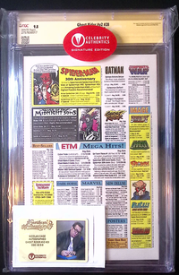 Ghost Rider #28 CGC 9.8 Signature Series – Signed by Nicolas Cage