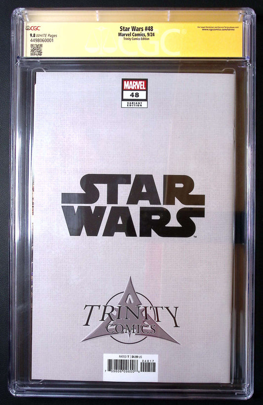 Star Wars #48 CGC SS 9.8 | EM Gist Fan Expo Chicago Exclusive | Limited 999 110 CGC Signature Series Comic CGC Graded Comics for Sale in the UK Marvel Comics Redsters Comics