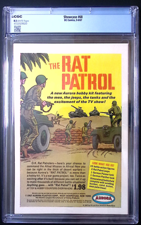 Showcase #68 CGC 8.5 – 1st Appearance of the Maniaks 220 CGC Graded Comic CGC VAT Override DC Comics Redsters Comics