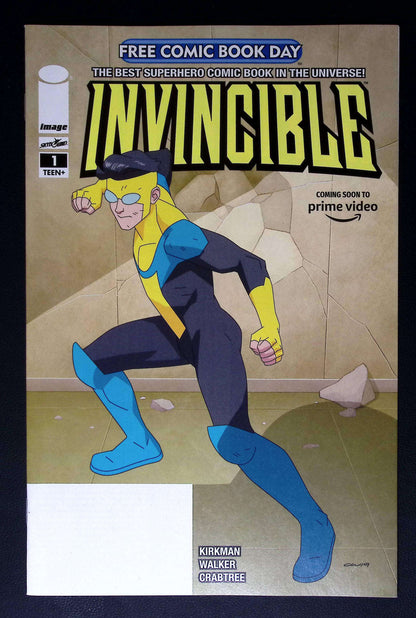 Invincible #1 FCBD Unstamped | Image Comics | Rare Free Comic Book Day 20 Raw Comic Book UK Comic Exclusives & Rare Variants – Foils & Incentives | Redsters Comics Image Comics Redsters Comics