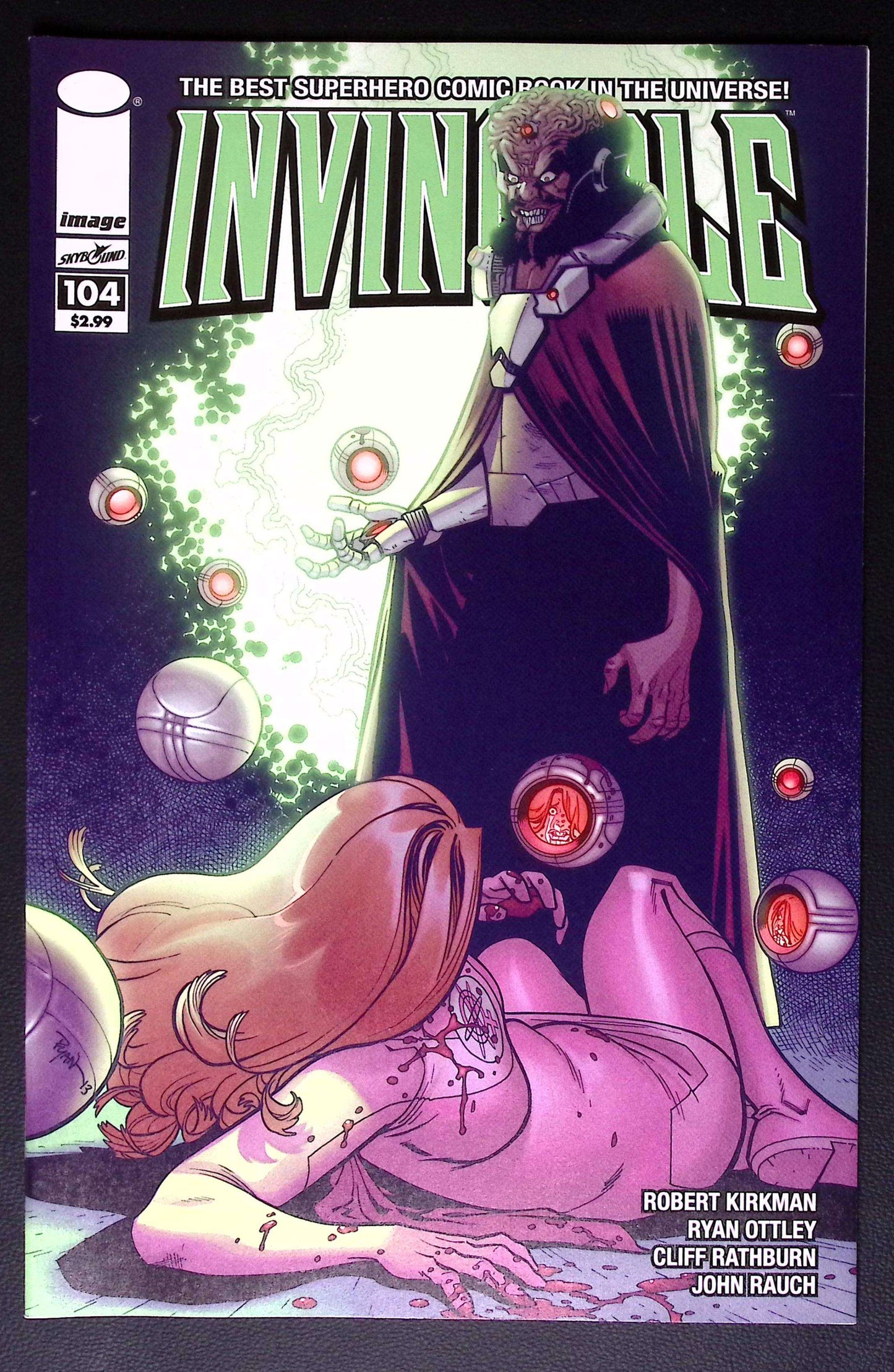 Invincible #104 (2013) Image Comics | First Print | Late-Series Issue 40 Comic Book UK Comic Exclusives & Rare Variants – Foils & Incentives | Redsters Comics Image Comics Redsters Comics