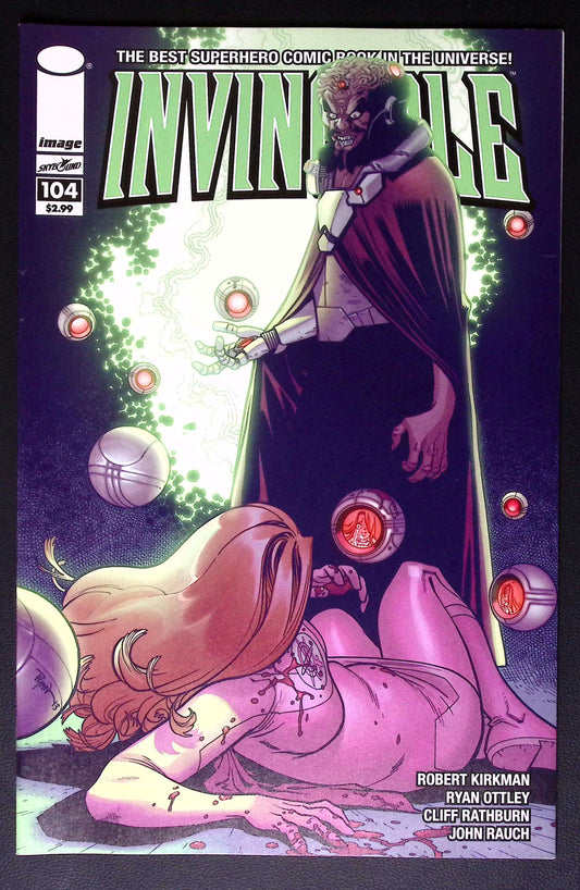 Invincible #104 (2013) Image Comics | First Print | Late-Series Issue 40 Comic Book UK Comic Exclusives & Rare Variants – Foils & Incentives | Redsters Comics Image Comics Redsters Comics