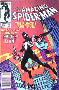 Amazing Spider-Man #252 (1984) – Canadian Price Variant – 1st Black Suit – VG+