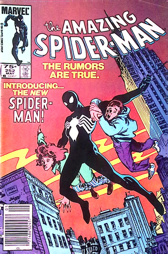 Amazing Spider-Man #252 (1984) – Canadian Price Variant – 1st Black Suit – VG+