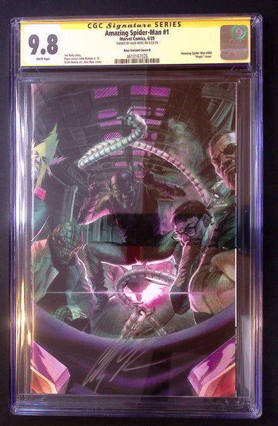 Amazing Spider-Man #1 CGC 9.8 Signature Series – Alex Ross Sinister Six (2025)