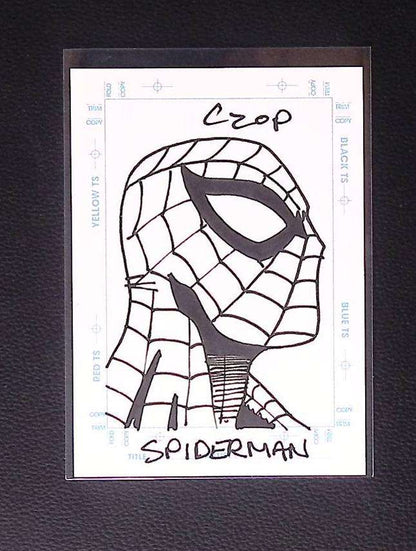 1998 Skybox Marvel Creators Collection Sketchagraph – Spider-Man by John Czop 220 Sketch card Graded Comic Cards UK | PSA 10 & CGC Marvel Cards For Sale Marvel Redsters Comics