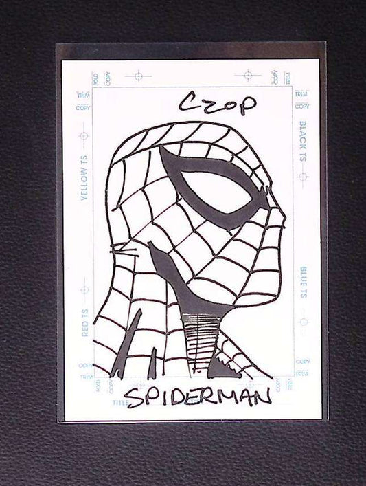 1998 Skybox Marvel Creators Collection Sketchagraph – Spider-Man by John Czop 220 Sketch card Graded Comic Cards UK | PSA 10 & CGC Marvel Cards For Sale Marvel Redsters Comics