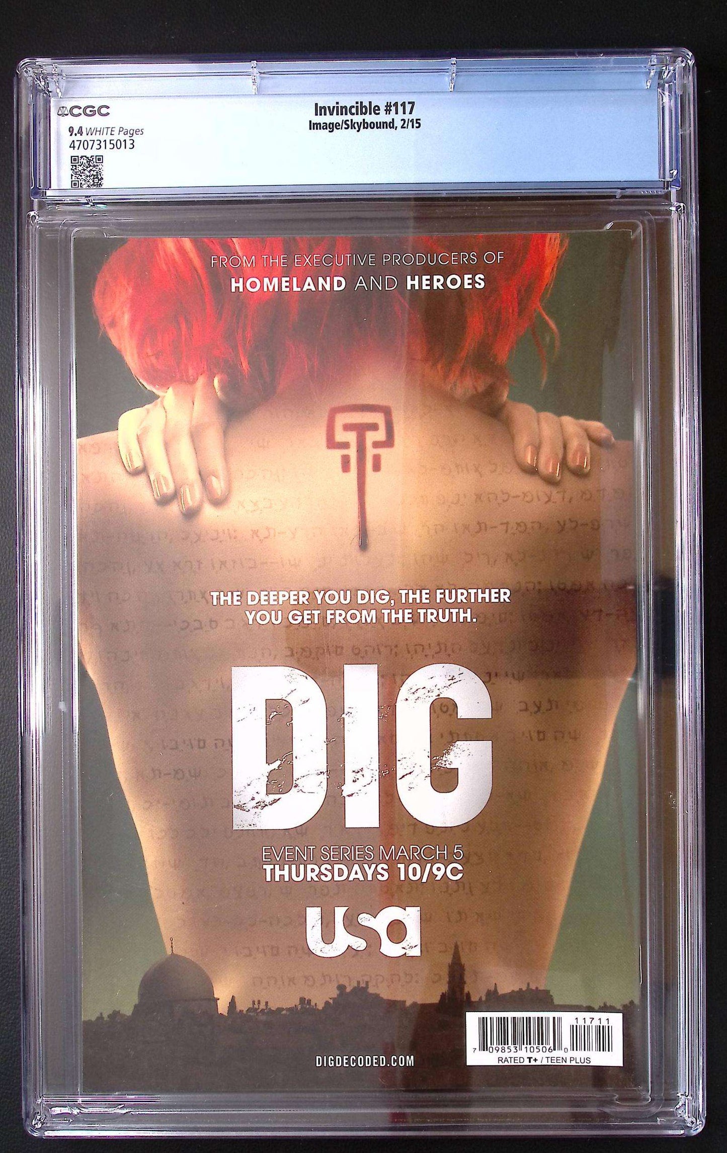 Invincible #117 CGC 9.4 – Battle Beast vs Thragg – Low Print Run Image Comics 80 CGC Graded Comic CGC Graded Comics UK | Buy Certified CGC Slabbed Comics Image Comics Redsters Comics