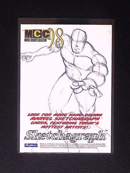 1998 Skybox Marvel Creators Collection Sketchagraph – Spider-Man by John Czop 220 Sketch card Graded Comic Cards UK | PSA 10 & CGC Marvel Cards For Sale Marvel Redsters Comics