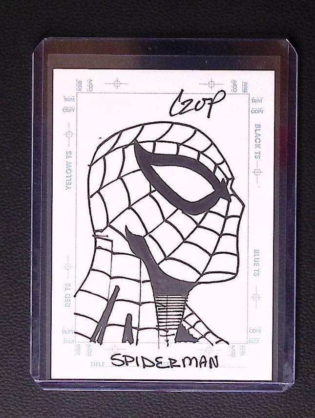 1998 Skybox Marvel Creators Collection Spider-Man Sketchagraph – John Czop Original Art #2 239 Trading card Graded Comic Cards UK | PSA 10 & CGC Marvel Cards For Sale Marvel Redsters Comics