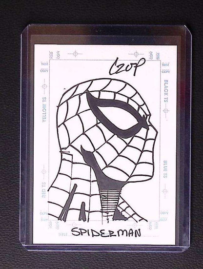 1998 Skybox Marvel Creators Collection Spider-Man Sketchagraph – John Czop Original Art #2 239 Trading card Graded Comic Cards UK | PSA 10 & CGC Marvel Cards For Sale Marvel Redsters Comics