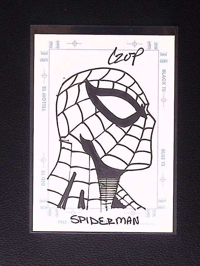 1998 Skybox Marvel Creators Collection Spider-Man Sketchagraph – John Czop Original Art #2 239 Trading card Graded Comic Cards UK | PSA 10 & CGC Marvel Cards For Sale Marvel Redsters Comics