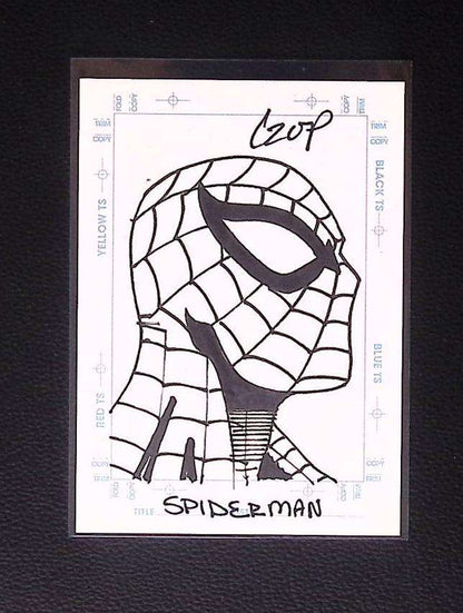 1998 Skybox Marvel Creators Collection Spider-Man Sketchagraph – John Czop Original Art #2 239 Trading card Graded Comic Cards UK | PSA 10 & CGC Marvel Cards For Sale Marvel Redsters Comics