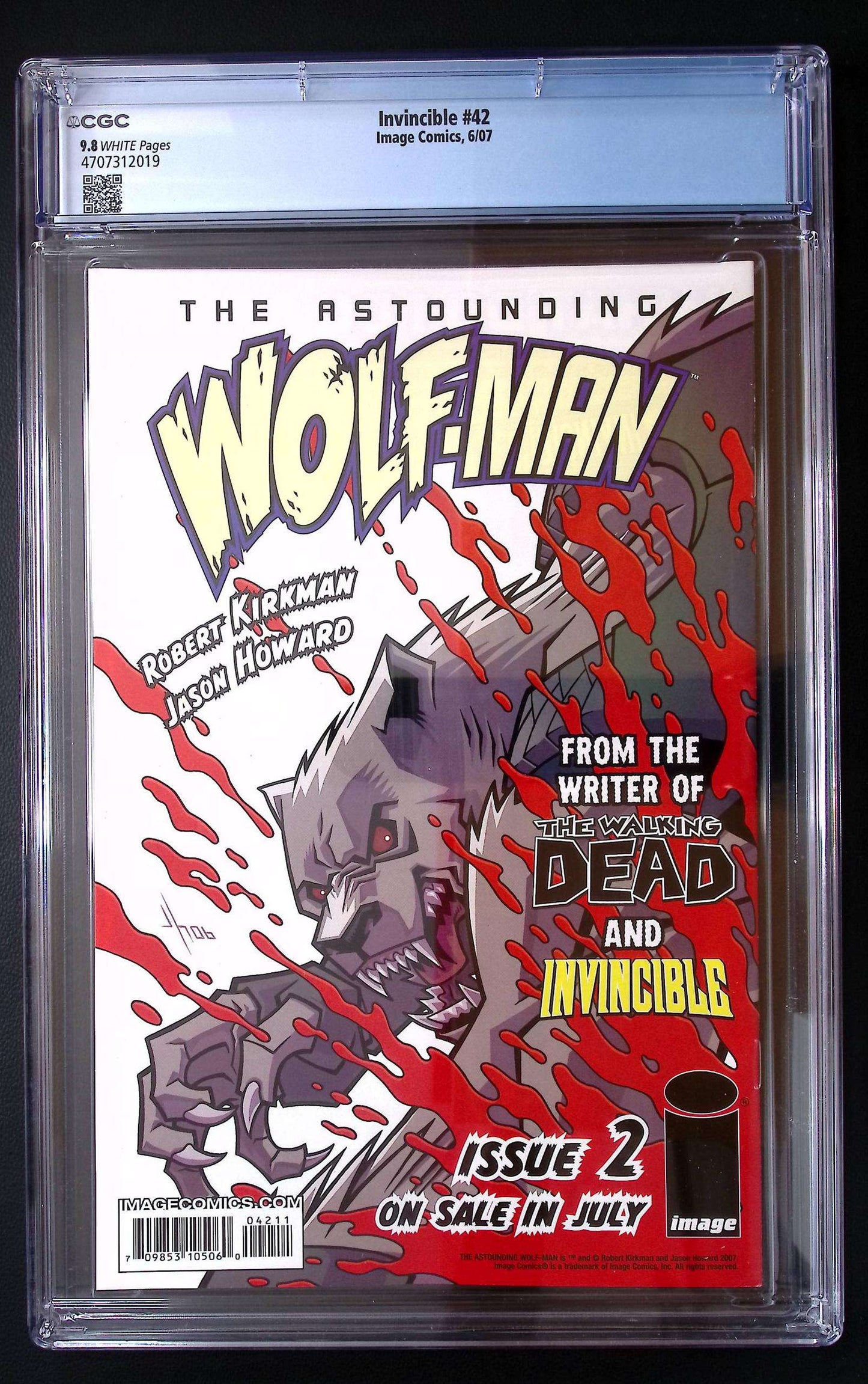 Invincible #42 CGC 9.8 – Story Recap Issue – Low Print Run Image Comics 200 CGC Graded Comic CGC Graded Comics UK | Buy Certified CGC Slabbed Comics Image Comics Redsters Comics