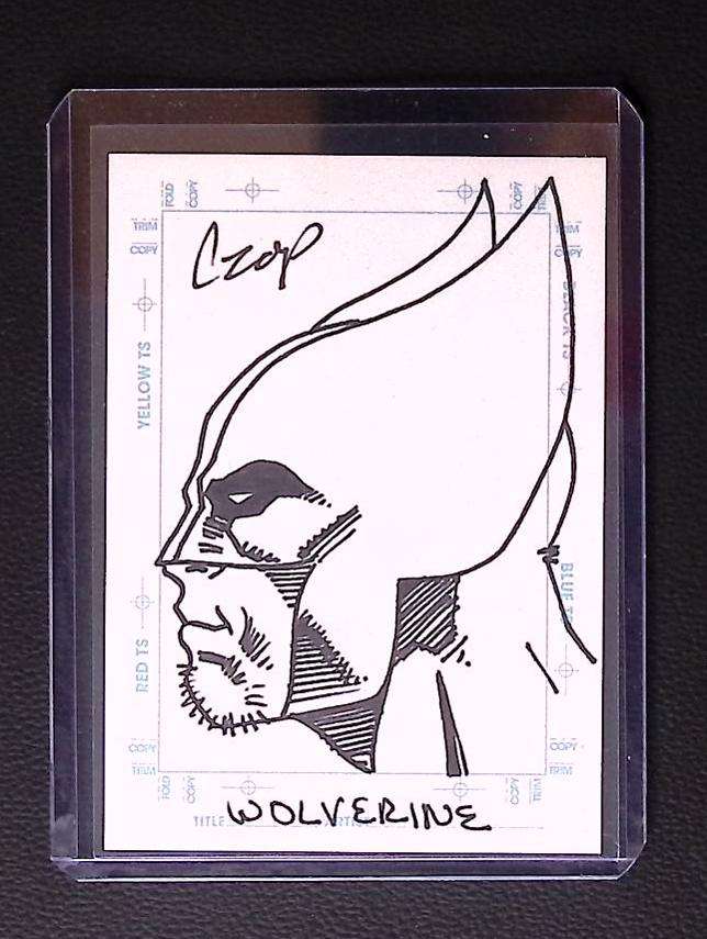1998 Skybox Marvel Creators Collection Wolverine Sketchagraph – John Czop Original Art 239 Sketch card Graded Comic Cards UK | PSA 10 & CGC Marvel Cards For Sale Marvel Redsters Comics
