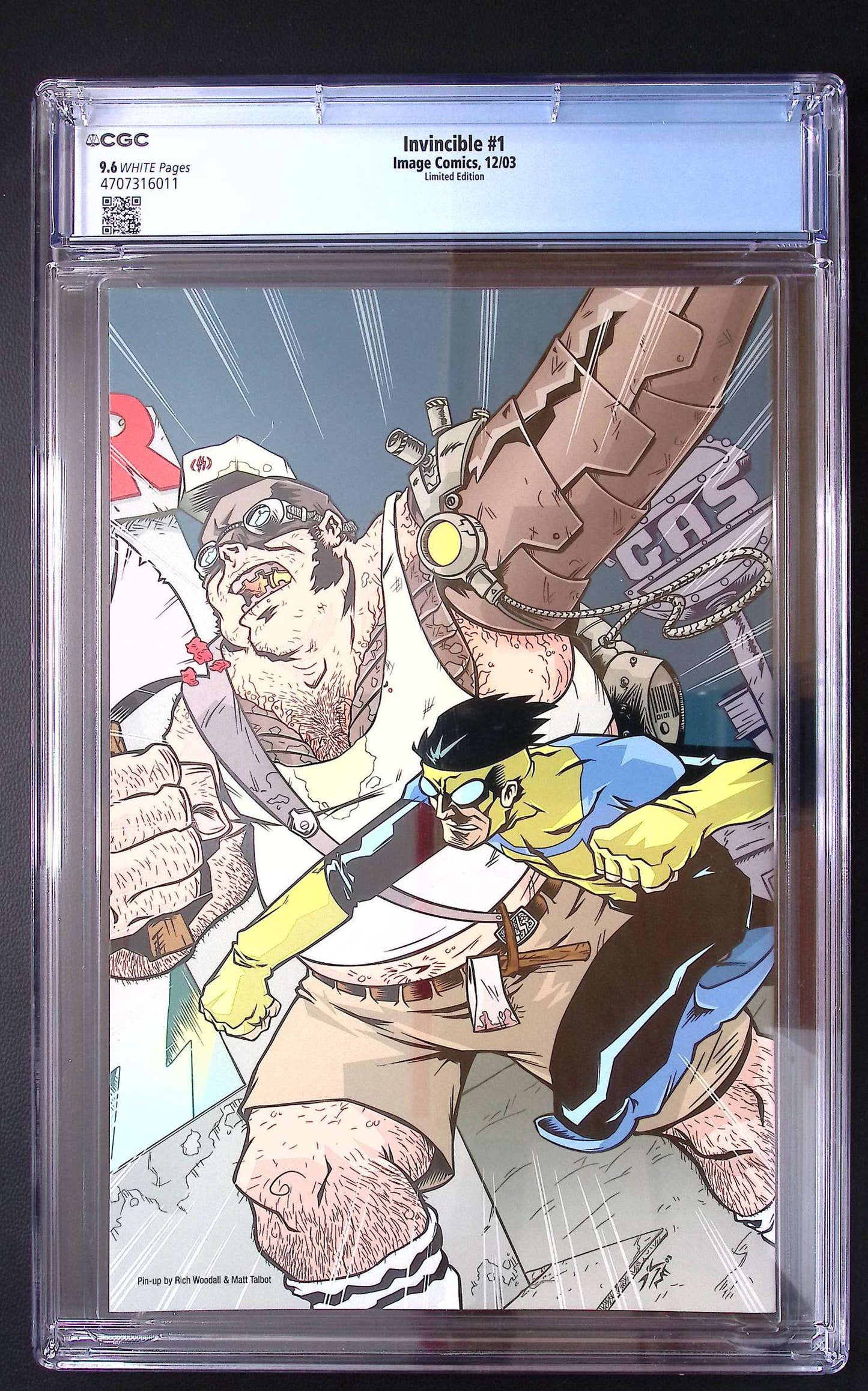 Invincible #1 CGC 9.6 – Larry’s Wonderful World Variant – Image Comics 2003 295 CGC Graded Comic CGC Graded Comics UK | Buy Certified CGC Slabbed Comics Image Comics Redsters Comics
